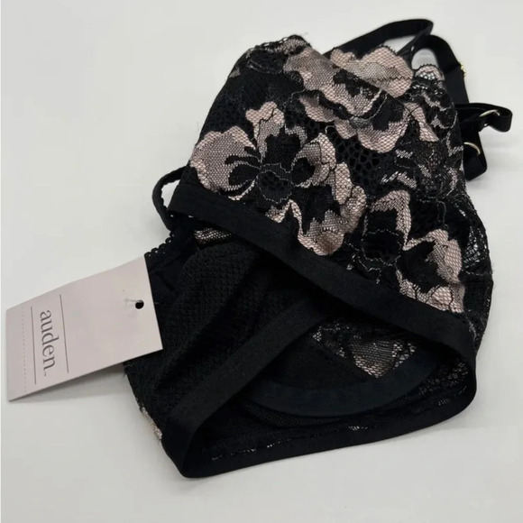 Auden Bralette Lace Bra Underwire Strappy XS - Picture 3 of 3